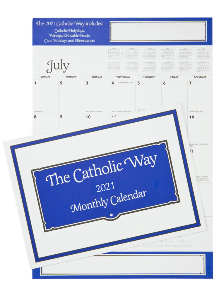 2022 Catholic Way Calendar