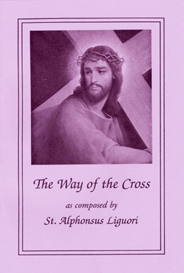 The Way of the Cross by St. Alphonsus Liguori- Large Print Booklet