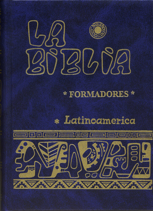 Biblia Latinoamerica- Formadores, Azul