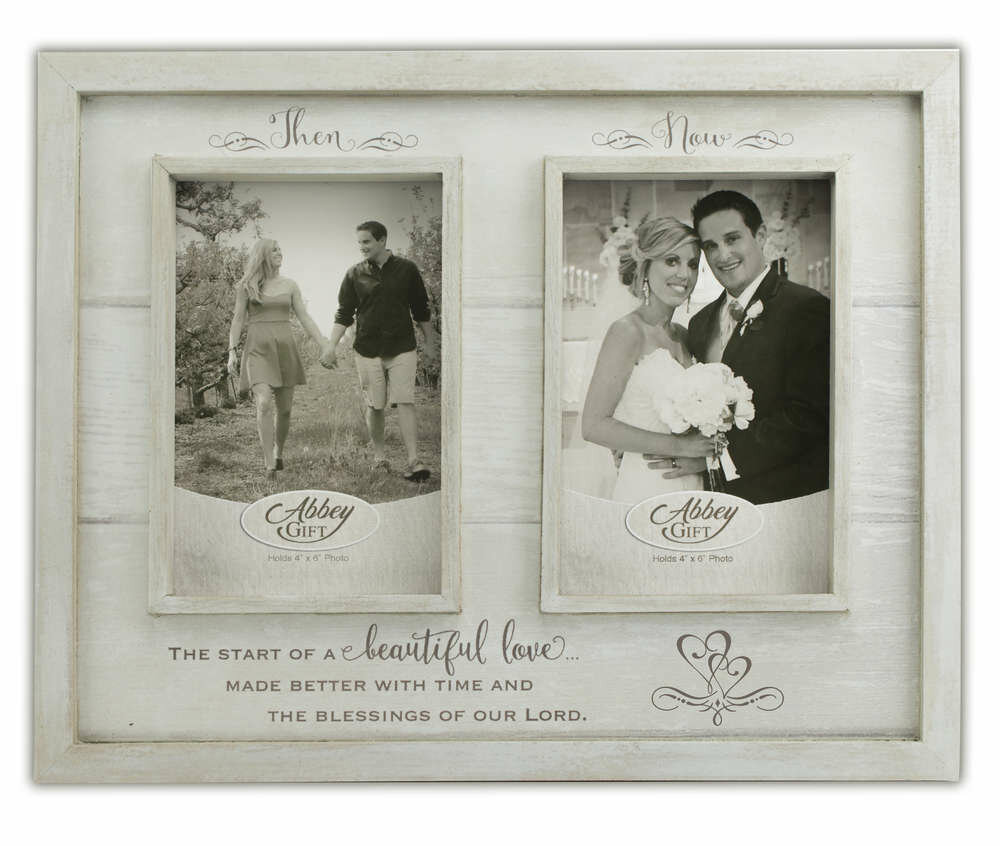 Then and Now Wedding Frame