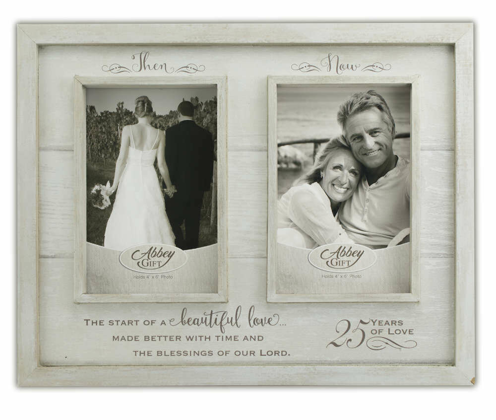 Then and Now 25th Anniversary Frame