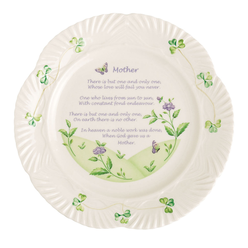 Belleek Mother's Blessing Plate