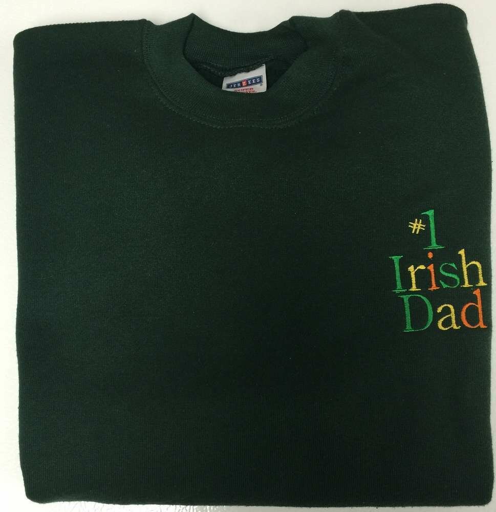 #1 Irish Dad Sweatshirt