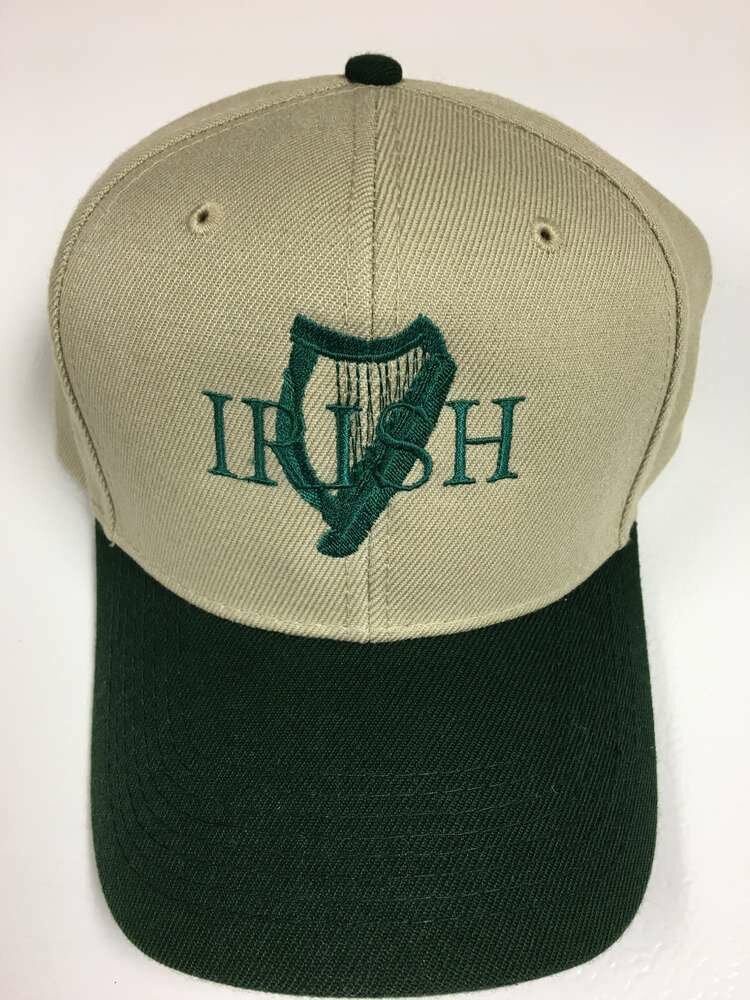 Irish Harp Hat- Two-Toned
