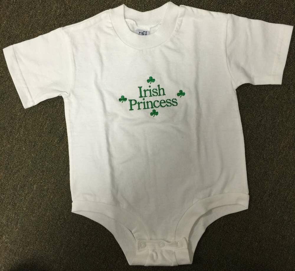&quot;Irish Princess&quot; Onesie