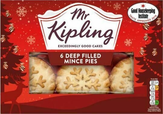 Mr. Kipling Mince Pies 6pk