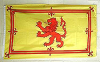 3ft. x 5ft. Scottish Flag (Rampant Lion)
