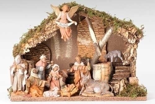 5" Fontanini 11-Piece Nativity Set