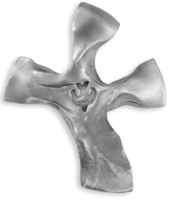 The Original Clinging Cross- Pewter