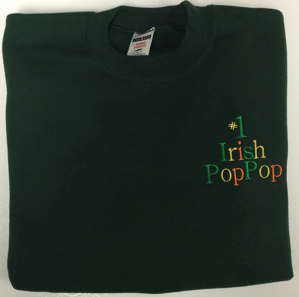 #1 Irish PopPop Sweatshirt