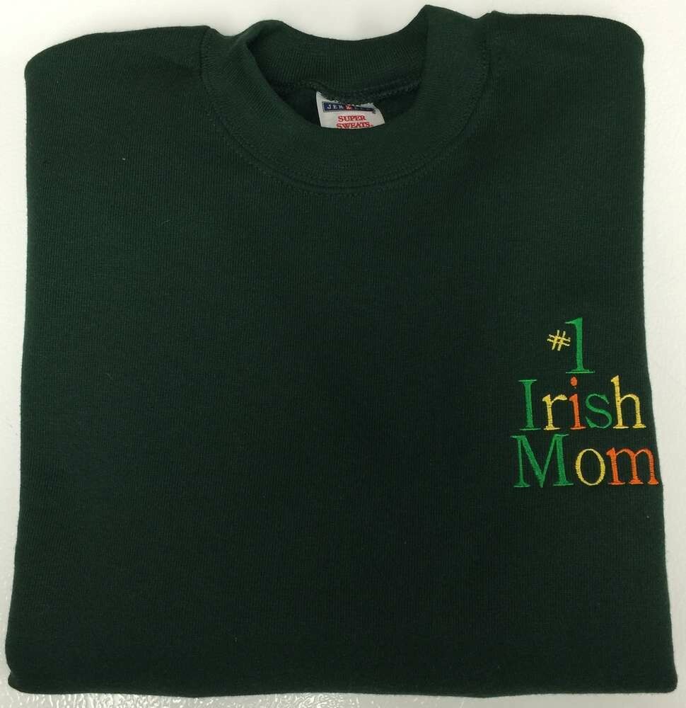 #1 Irish Mom Sweatshirt