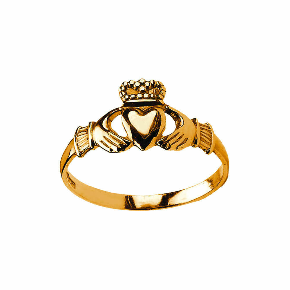 Baby 10kt Gold Claddagh Baby Ring
