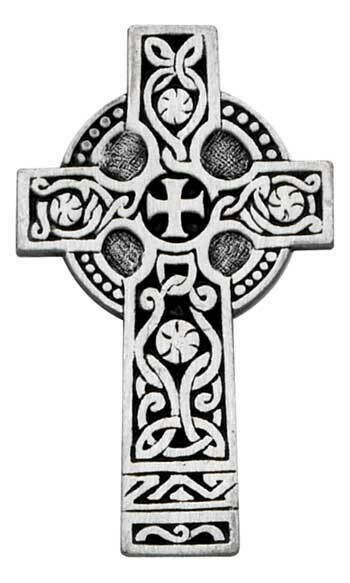 Celtic Cross Traditional Auto Visor Clip