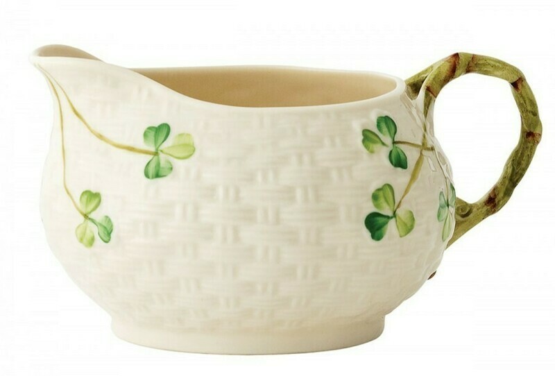 Belleek Shamrock Cream Jug