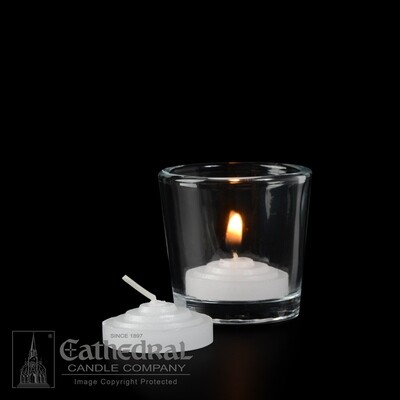 2-Hour Straight Side Votives- Box of 288 Candles