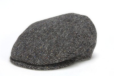 Irish Vintage Cap, Salt and Pepper- Choose Your Color and Size