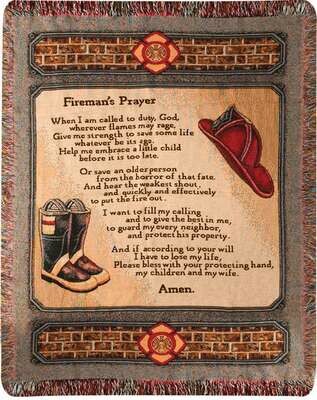 Fireman's Prayer Blanket