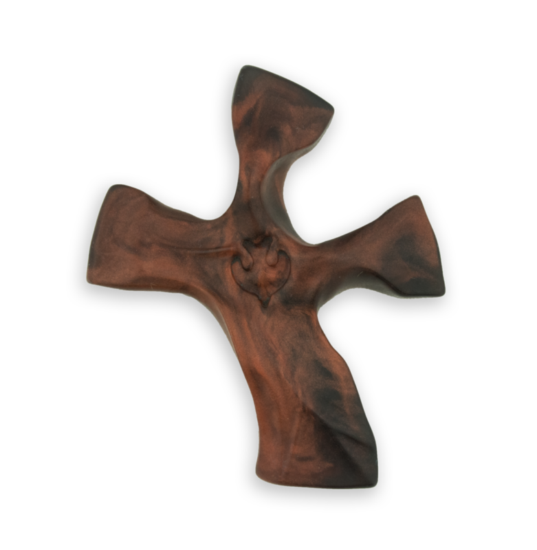The Original Clinging Cross- Dark Tortoise/Copper Color- Matte Finish