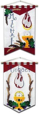 DELUXE First Communion Banner Kit, 12 in. x 18 in., Holy Spirit