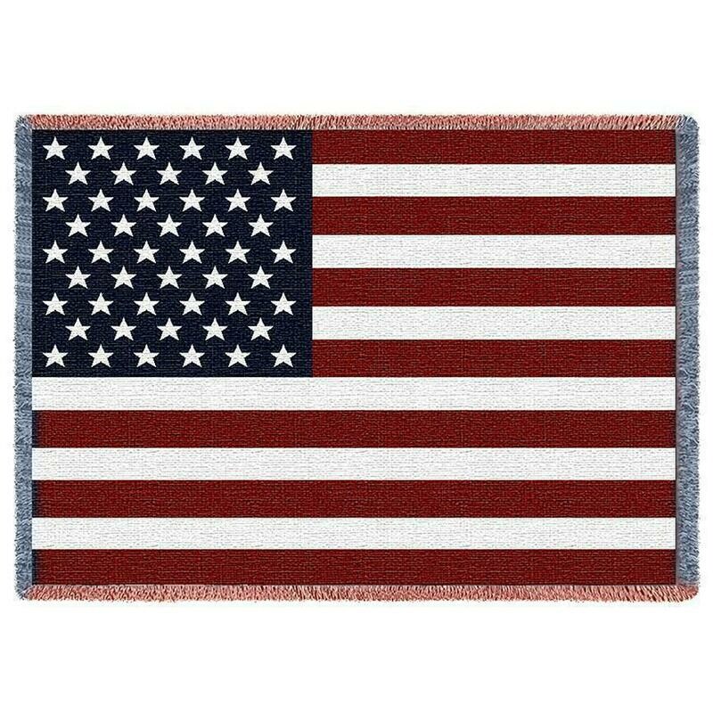 American Flag Blanket
