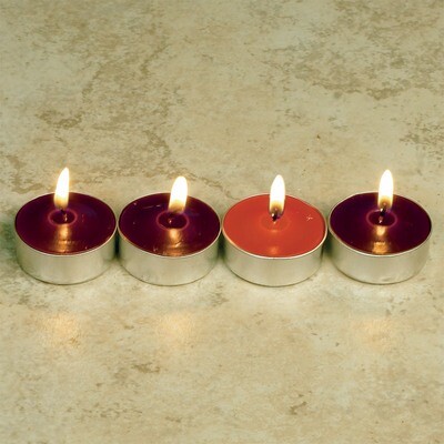 Advent Tealight Candles- Set of Four
