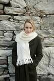 Adult Aran Handknit Scarf