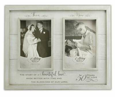 Then and Now 50th Anniversary Frame