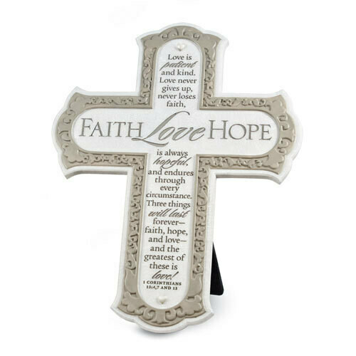 Faith Hope Love Cross