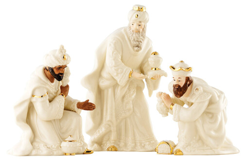 Belleek Three Kings Set