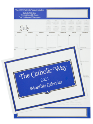 2022 Catholic Way Calendar
