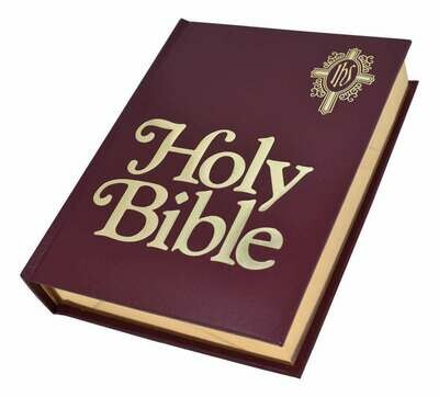 NABRE Catholic Family Bible- Burgundy