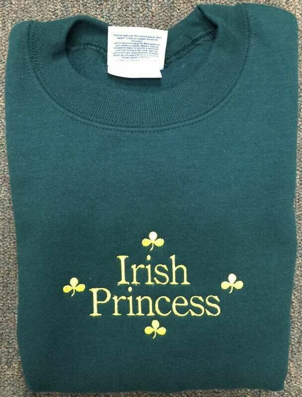 Children&#39;s Irish Princess Sweatshirt