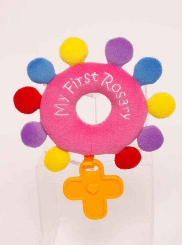 My First Rosary Plush (Pink)