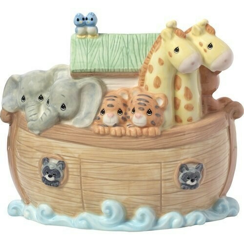 &quot;Overflowing With Love&quot; Noah&#39;s Ark Ceramic Bank