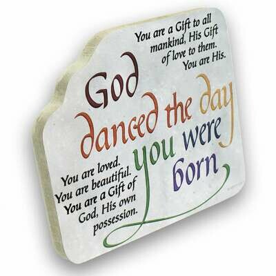 "God Danced" Mini Plaque