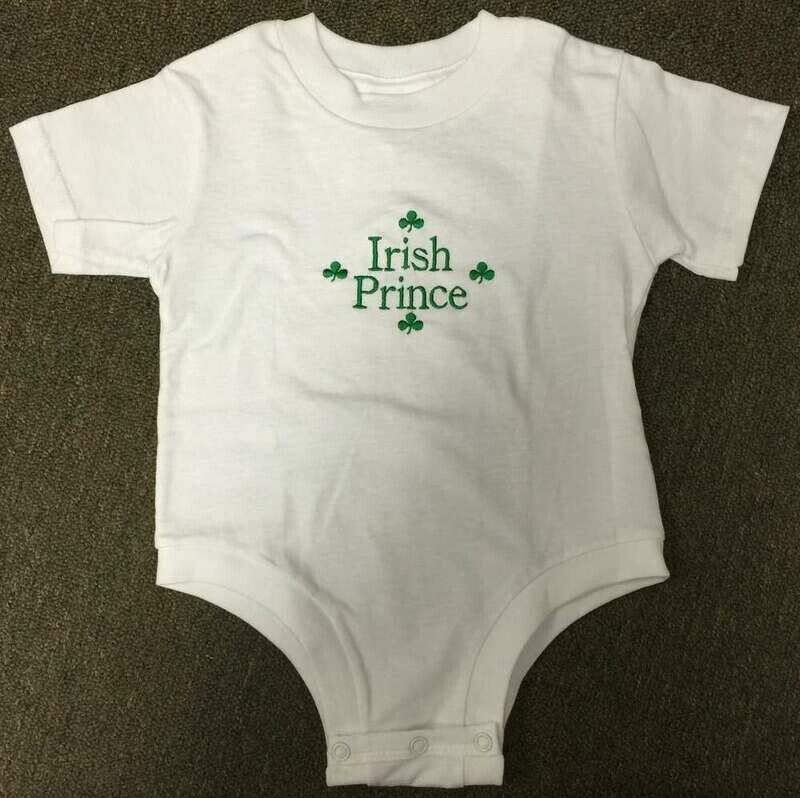 &quot;Irish Prince&quot; Onesie