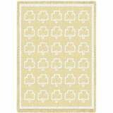 Shamrock White Natural Small Blanket