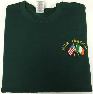 Irish American Flags Sweatshirt
