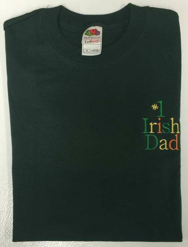 #1 Irish Dad T-Shirt