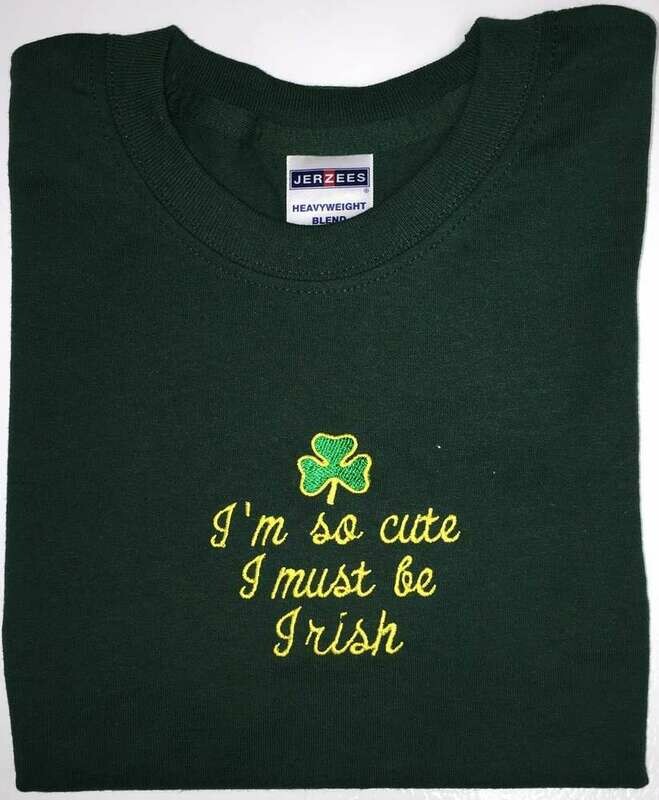Children&#39;s &quot;I&#39;m so cute I must be Irish&quot; T-Shirt