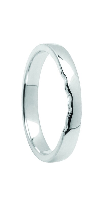 Matching Plain Wedding Band to Fit BO|ENG13-2