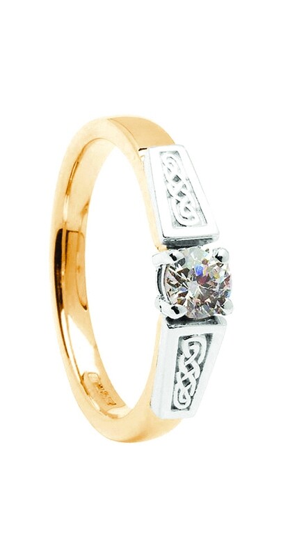 14kt Gold .50cts Brilliant Cut Diamond Ring
