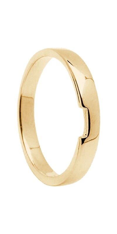 Matching Plain Wedding Band to Fit BO|ENG18-3
