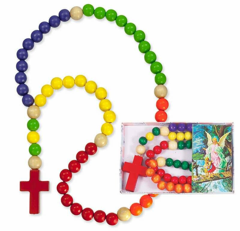 Wooden Kiddie Rosary