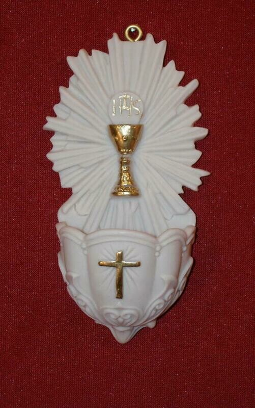 5&quot; First Communion White Font