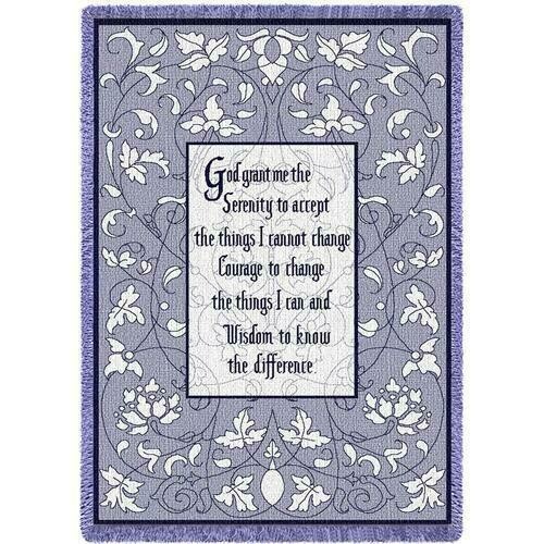 Serenity Prayer Blanket