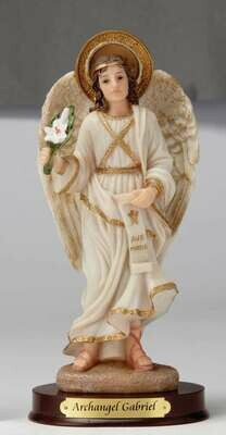 8" Archangel Gabriel Statue