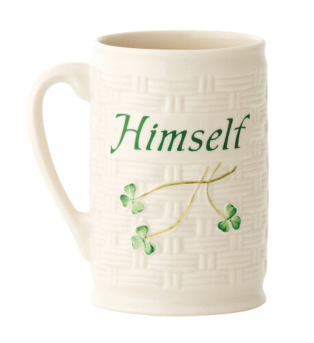 Belleek Himself Mug