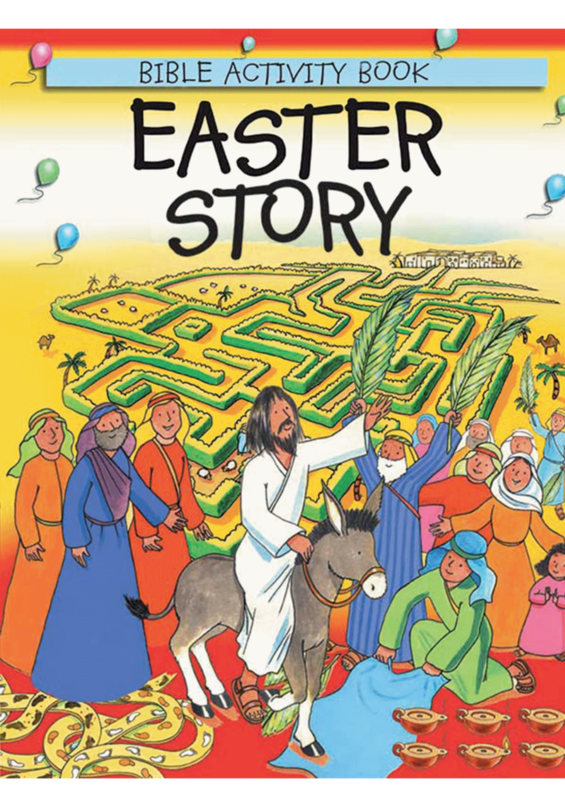 Easter Story Bible Activity Book