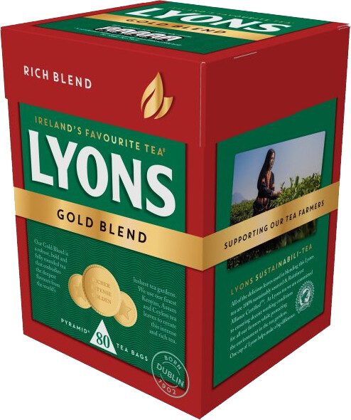 Lyon's Gold Blend- 80 Tea Bags